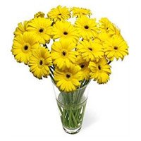 Get Rakhi and Yellow Gerbera