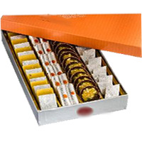 Assorted Kaju Sweets to India with Rakhi