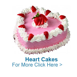Heart Cakes to India